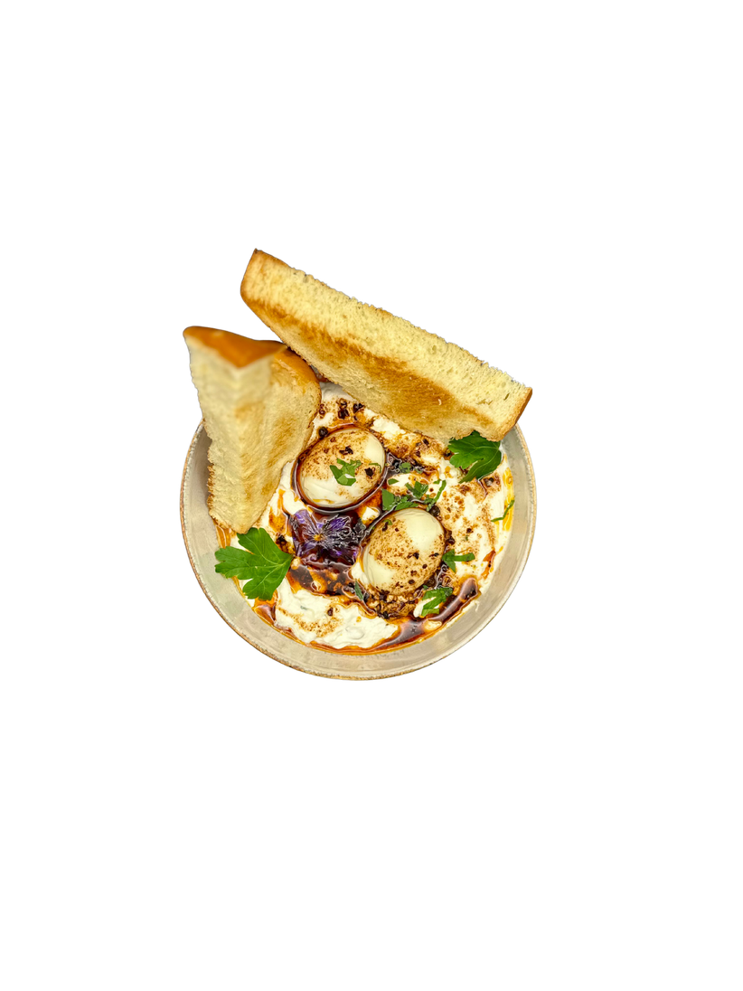 Turkish Eggs Çilbir